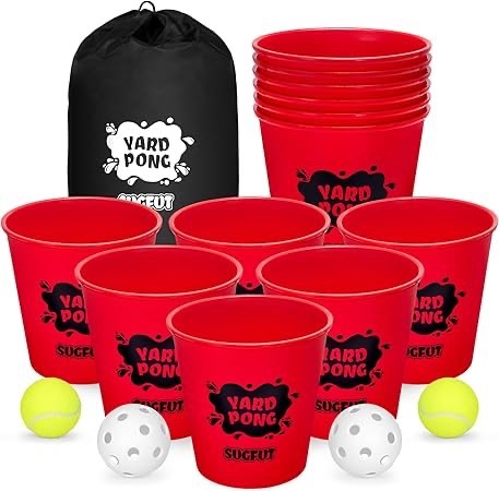 Yard Pong Outdoor Game Set