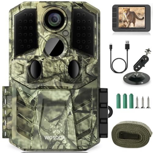 WOSODA G300 36MP 1920P Trail Camera