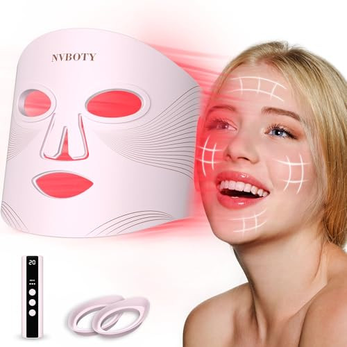 Portable Red Light LED Face Mask