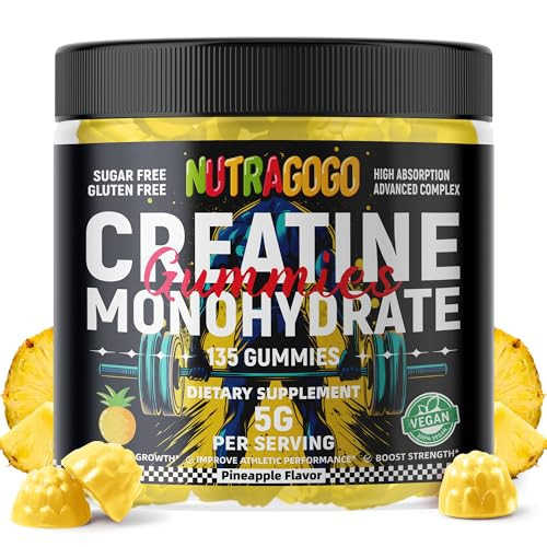 NUTRAGOGO Creatine Monohydrate Gummies