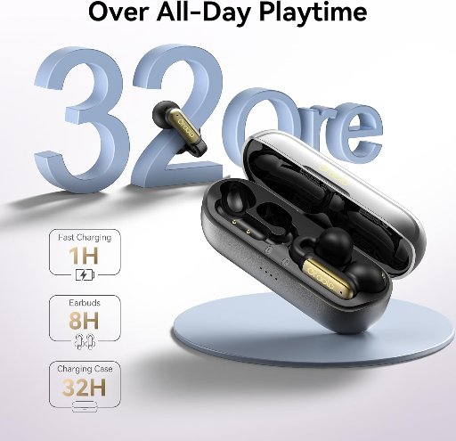 Oraolo OE02 Wireless Earbuds W/32H Playtime