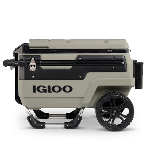 Igloo Premium Trailmate Wheeled Cooler 70 QT (Olive Green)
