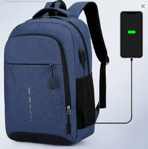Large Capacity Backpack with USB Charger 