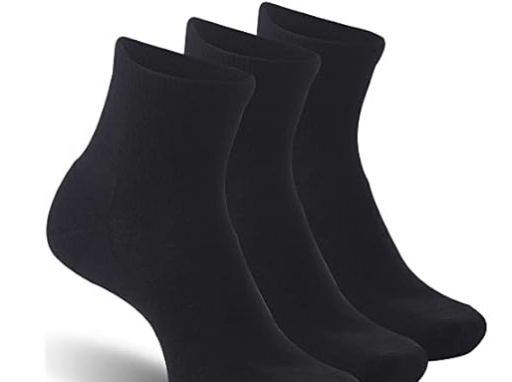 3-Pair Merino Wool Ankle Socks
