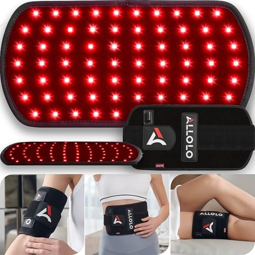 Red Light Therapy, 3-in-1 LED Bead w/ Timer & Remote Control