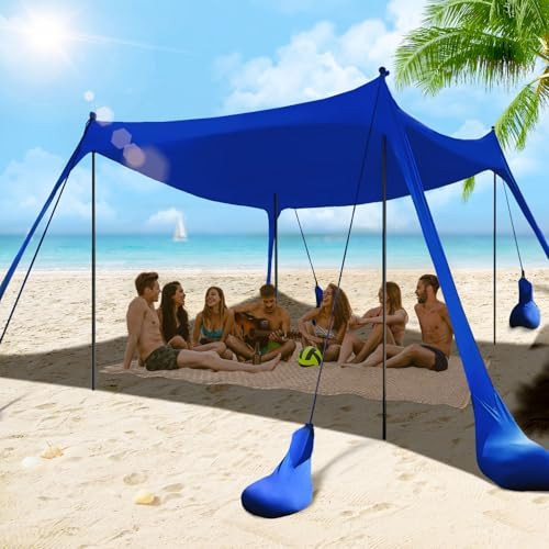 Beach Tent Sun Shelter 10x10FT