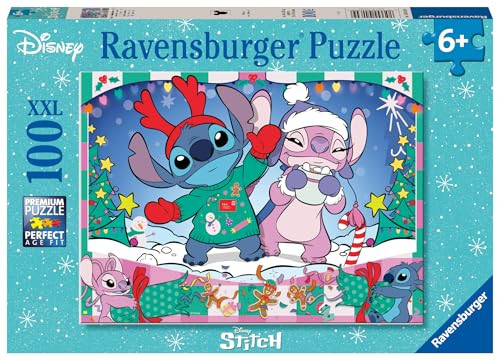 Ravensburger Disney Stitch 100 PC Christmas Jigsaw Puzzle