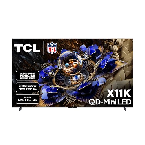 85" TCL X11K Series QD-Mini LED 4K UHD Google Smart TV (2025 Model)
