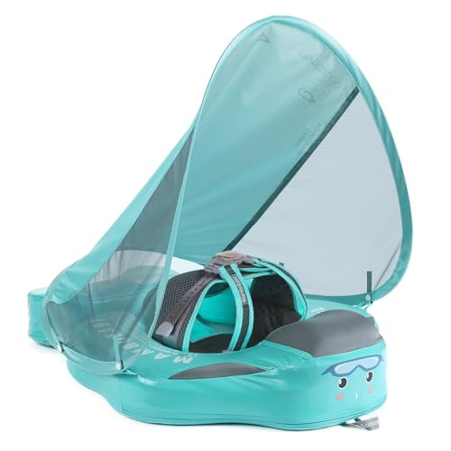 Mambobaby Float Add Tail Baby/Infant Swim Float with Canopy