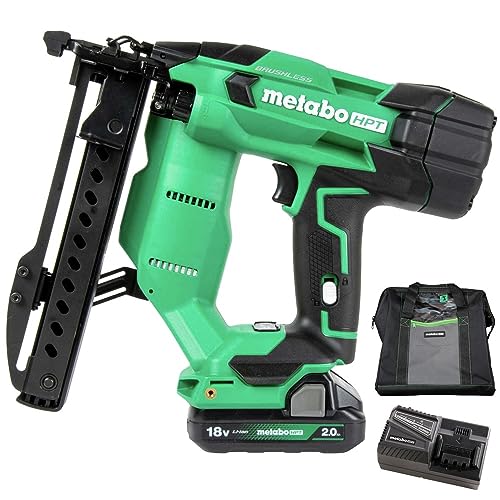 Metabo HPT 18V MultiVolt Cordless Stapler Kit 1/4-Inch 18-Ga Narrow Crown