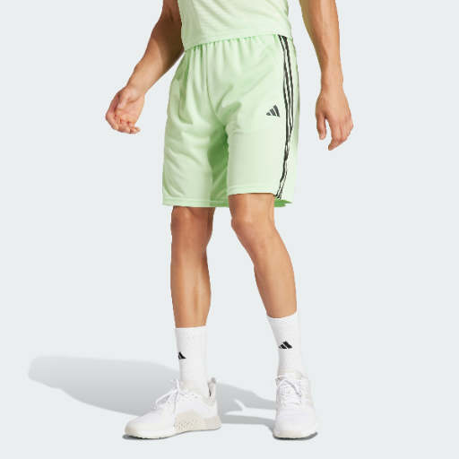 Adidas Men's Train Essentials Piqué 3-Stripes Training Shorts
