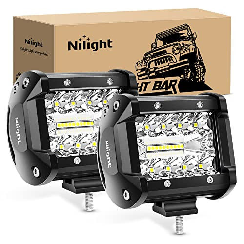 2 Pack of 4" Nilight Led Light Pods
