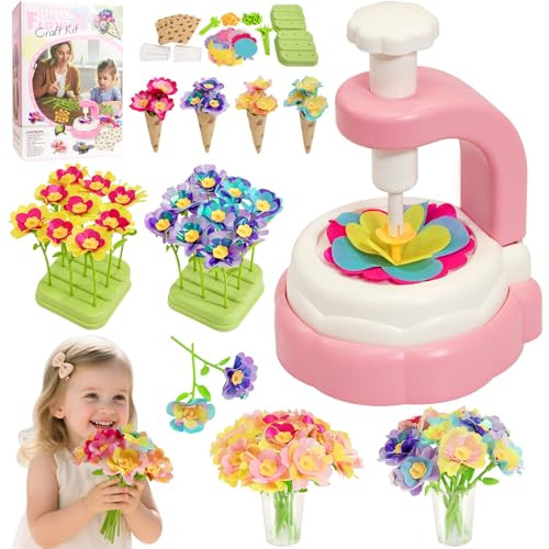 WKYCOE Fabric Flower Bouquets Craft Kit