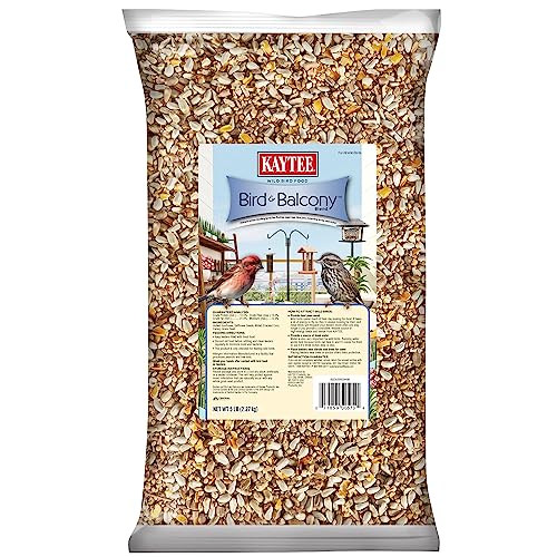 Kaytee Bird & Balcony Wild Food No Mess Seed Blend 5-Pound Deal