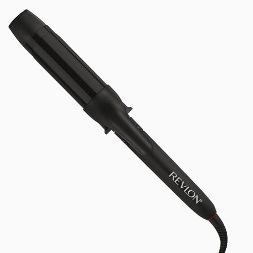 Revlon SmoothStay 1.5" Curling Iron w/ Coconut Oil Infused Ceramic & Tourmaline Ionic Technology