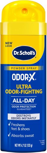 Dr. Scholl's Odor-X Ultra Odor-Fighting Powder Spray