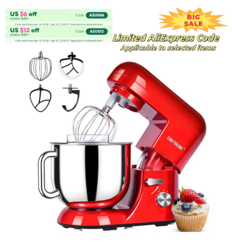 Cheftronic 6 Speed Stand Mixer