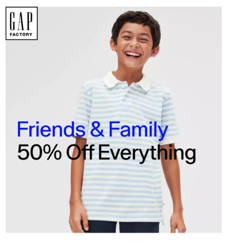 Gap Factory Clearance for the Family