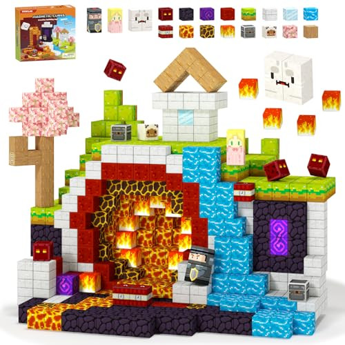 Titoclar Magnetic Building Blocks for Kids, 100 Pcs.