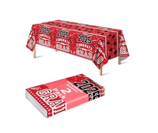 Class of 2025 Graduation Tablecloth - Many Colors