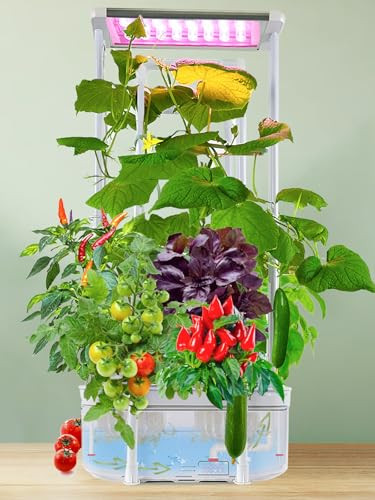 Hydroponics Growing System Kit with Trellis