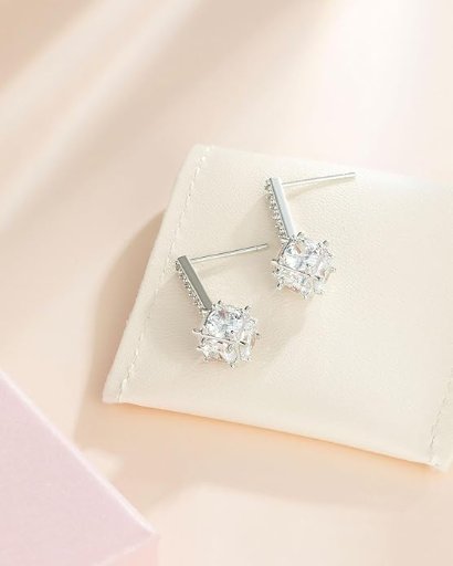 S925 Sterling Silver Stud Earrings