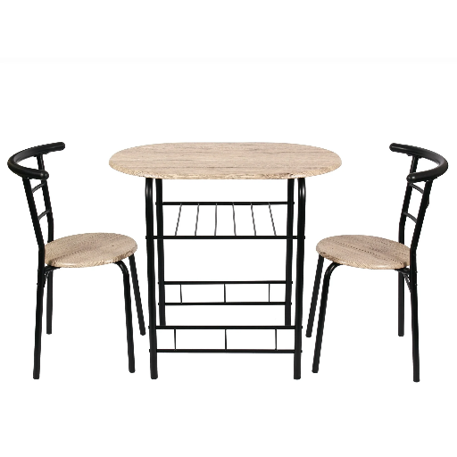 Mainstays Metal and Wood Dining Set