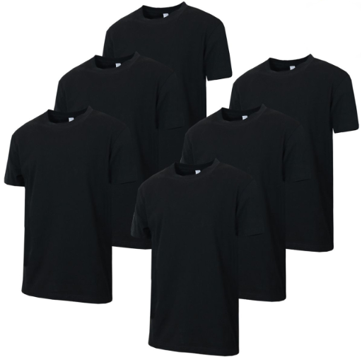 Premium Cotton Crew Tees for Men