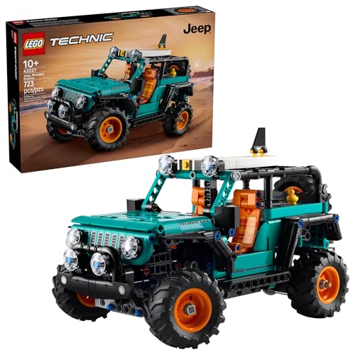 723-Piece LEGO Technic Jeep Wrangler Rubicon (42227)