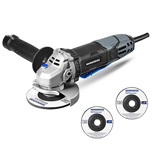 Hammerhead Angle Grinder with Grinding Wheels