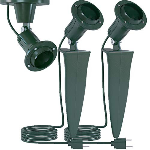 Home Intuition Outdoor Flood Stake Light 2-Pack
