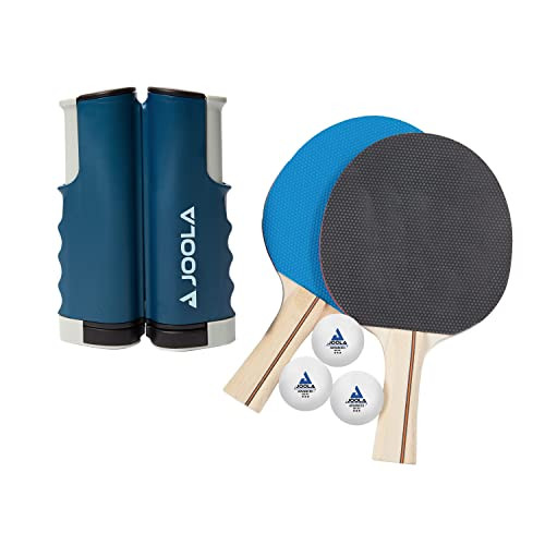 JOOLA Retractable Ping Pong Net and Rackets