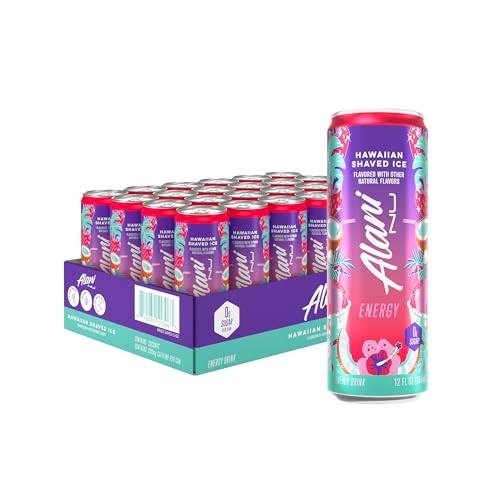 Alani Nu Hawaiian Shaved Ice Energy Drinks 24-Pack