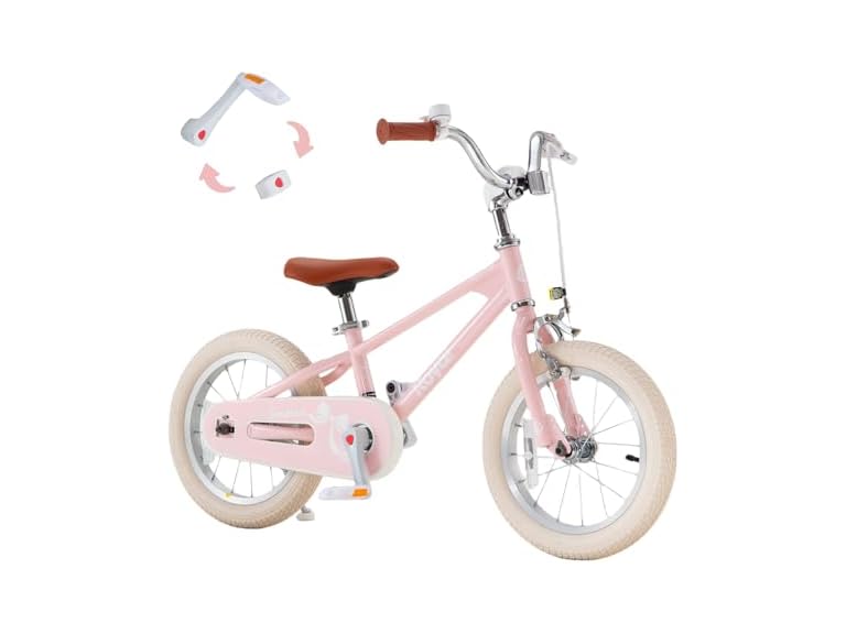 RoyalBaby EZ Kids Bike 14 Inch Pink Deal