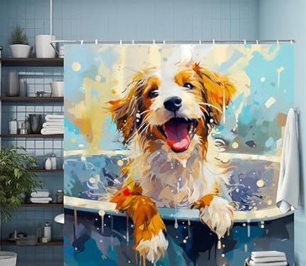 72 Inch Shower Curtain With Hooks