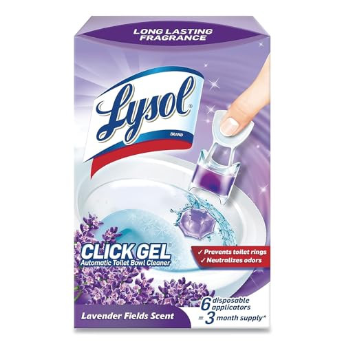 Lysol Click Gel Automatic Toilet Bowl Cleaner 6-Pack