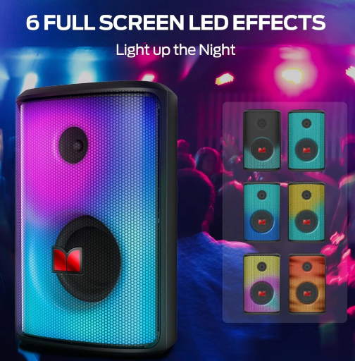 Monster LED Sparkle Bluetooth Speaker
