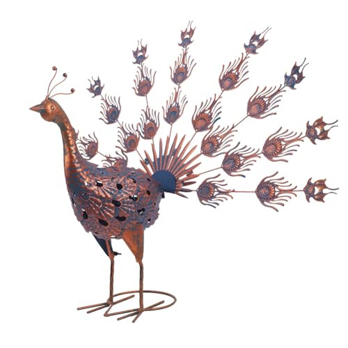 VEWOGARDEN Peacock Outdoor Statue