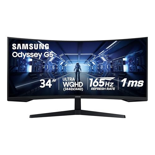 Samsung Odyssey G5 Curved Ultrawide Monitor