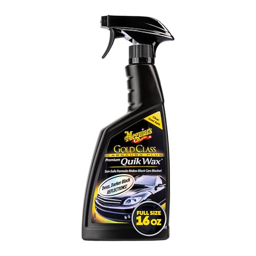 Meguiar's Gold Class Carnauba Quik Wax Spray, 16 Oz.
