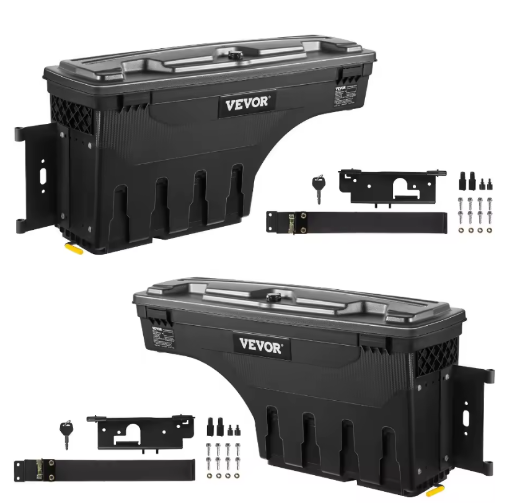 Vevor Truck Bed Storage Tool Box for Chevrolet Silverado 1500