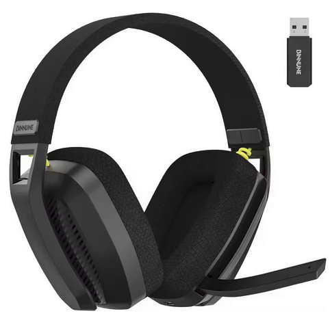 BINNUNE 2.4GHz Wireless Gaming Headset