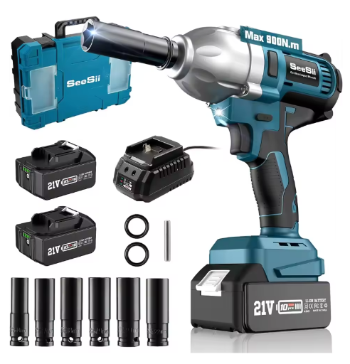 Seesii WH710 Cordless Electric Impact Wrench