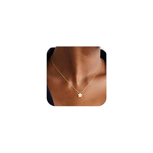 Star Initial Necklaces