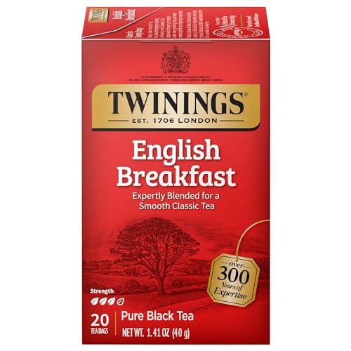 Twinings English Breakfast Black Tea 20 Count Deal
