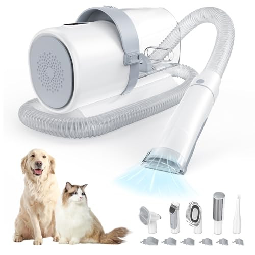 Sweetcrispy Professional Pet Grooming Vacuum Kit