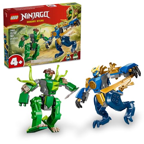 LEGO Ninjago: Dragons Rising (Season 4) - Jay's Dragon Mech Fight Set 107-Piece