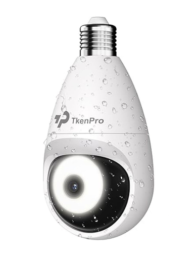 5G & 2.4GHz Light Bulb Security Camera