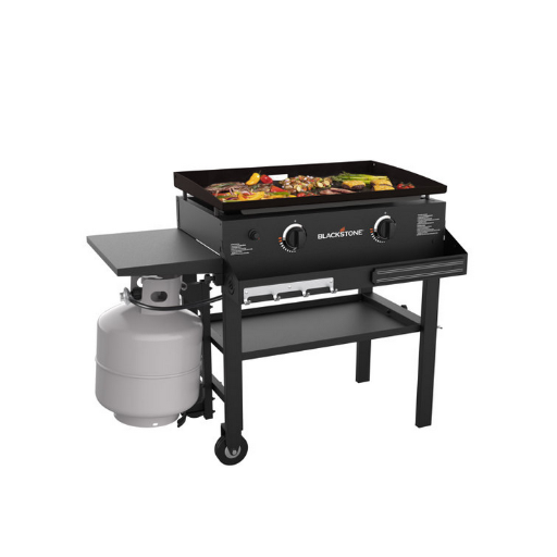Blackstone 28″ Griddle with Front Shelf and Soft Cover