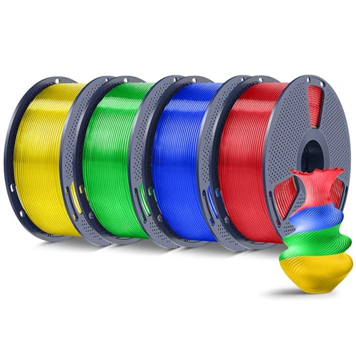 SUNLU PLA+ 3D Printer Filament 4-Pack